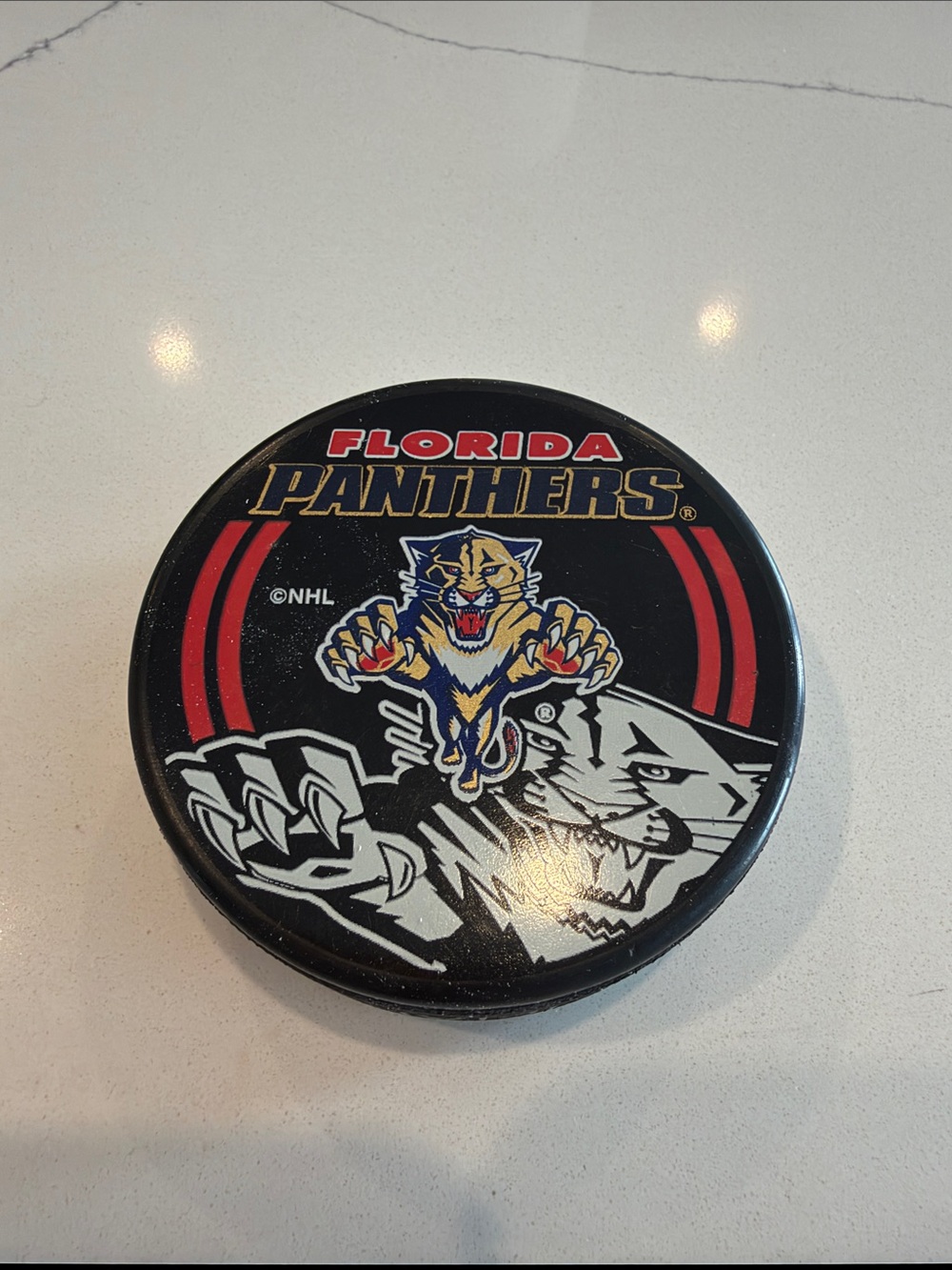 Florida Panthers Official NHL Hockey Puck